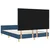 vidaXL vidaXL Postelja Modra 140x190 cm Tkanina, (22048964)