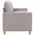 Sofa Svjetlosiva 156 x 81 x 87,5 cm Tkanina