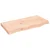 Zidna polica 80x40x(2-6) cm neobrađena masivna hrastovina