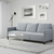 ANGERSBY Sofa trosed, Knisa svetlosiva