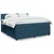 vidaXL vidaXL Box spring postelja z vzmetnico modra 180x200 cm žamet, (21308663)