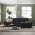 KIVIK Sofa trosed s lenjivcem, Tresund boja antracita