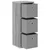 Kreveta s ladicama Siva Sonoma 25,5 x 22 x 69,5 cm