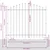 Vrtna Ograda 6 pcs Bijelo 170 x 165 cm Čelik s prahom premazan