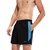 Speedo hyper boom splice 16 watershort black/beach blue/true navy s -