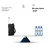 Lucky Club Kofer, 55.8cm, Crni