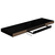 Plutajuće zidne police 4 kom sjajne crne 80 x 23,5 x 3,8 cm MDF