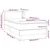 Vidaxl Box spring postelja z vzmetnico temno siva 100x200 cm žamet