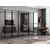 Hanah Home ormar sa reflektujućim staklom Nisa 20633, 315 cm, antracit