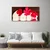 tulup.si Slika na platnu Red flowers stones 100x50 cm