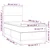 Vidaxl Box spring postelja z vzmetnico moder 90x200 cm blago
