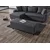 ATELIER DEL SOFA Ugaona sofa-krevet Flavia Dark Grey