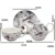 Božični set Tea for One Bears - darilni vrč