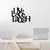 Wallity Zidna dekoracija Live-Love-Laugh, 36x1.5x45 cm, Crna