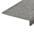 Prostirke za stepenice samoljepljive 15 kom 65x21x4 cm svijetlo sive pravokutne rubove