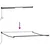 Tenda na uvlačenje narančasto-smeđa 3,5x2,5 m tkanina/aluminij