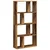 Regal za knjige boja starog drva 60x20x120,5 cm konstruirano drvo