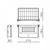 LED solarni reflektor sa senzorom NCS G2 LED/30W/3,7V 3000/4000/6500K IP54 5200 mAh