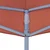 Krov za šator za zabave 4 x 3 m terakota 270 g/m2