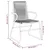 3-dijelni vrtni blagovaonski set od PVC ratana crni