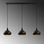 Opviq Luster Muba-11554, 140x30x126cm, IP20, Crni