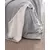 Madame Coco Set posteljine Pivoine, 200x220cm, 8 delova, Sivi