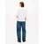 TOMMY HILFIGER Majica mornarska/bela