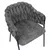 Homestar Stol KRONOS siva