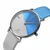 Ženska ročna ura SK Shengke DuoTone Leather Blue