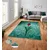 Conceptum Hypnose Tepih Asr Crpt-29, Pravougaoni, 100x140 cm, Zeleni