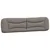 Vidaxl Posteljni okvir brez vzmetnice Hvar taupe 200x200 cm blago
