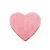 Heart - Pink Pink Acrylic Bathmat