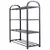 Vilde 569732 -Metalni stalak za obuću na 4 nivoa 49,5 x 18,5 x 56,5cm
