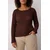 Trendyol Curve Ženska bluza Tbbaw26Af00030, Braon