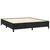 Vidaxl Box spring postelja z vzmetnico črna 160x200 cm žamet
