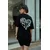 Innovation X Oversized Majica Unisex - Crna Innovation Club