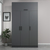 Hanah home Ormar 135x235x52cm Antracit