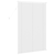 Venecijanska roleta Bijeli 150 x 90 cm 25 mm PVC