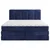 Esposa BOXSPRING POSTELJA 160 cm x 200 cm , tekstil modra