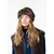 Barts FUR CABLE BANDHAT, kapa, rjava 1630