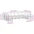Set vanjskih sofa s jastukom 10 pcs Bijela i krem
