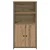 Highboard Umjetnički hrast 62 x 36 x 121,5 cm Konstruirano drvo
