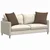 Vidaxl Blazine za kavč 2 szt. Rjava 60 x 60 cm blago