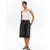 Pull&Bear Top črna/bela