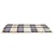 vidaXL Lamelni podstavek Rjava 90 x 190 cm Les in plastika