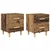 Ormarić za krevet s ladicama 2 pcs Staro drvo 40 x 35 x 47.5cm