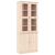 Staklena vitrina ALTA 77 x 35 x 186,5 cm od masivne borovine