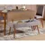 HANAH HOME Trpezarijski set Vina 0701 3 WalnutGrey