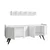 Hanah Home Komoda Siena 150x40x76cm Bela