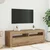 TV ormarić LED boja hrasta 120x35x40 cm konstruirano drvo